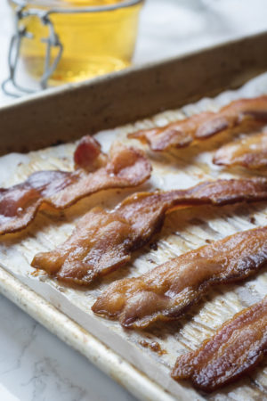 Baked Bacon bacon fat