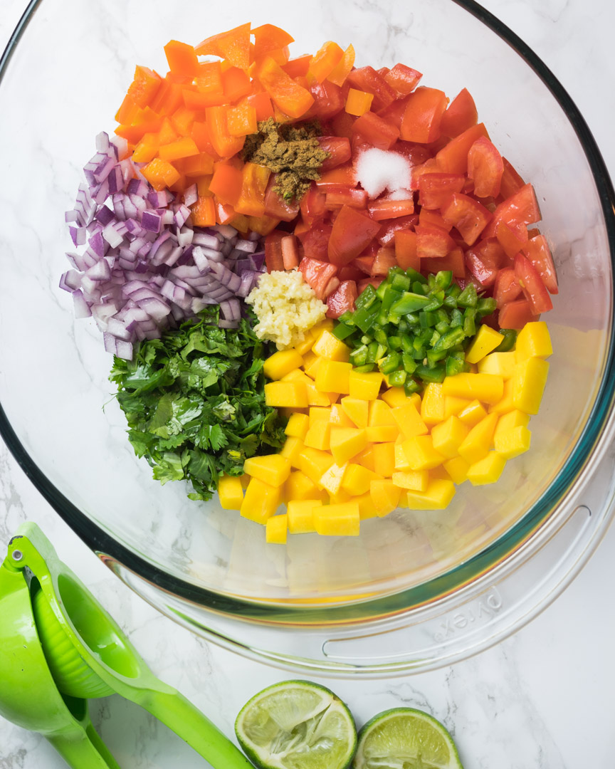 mango salsa mexican 