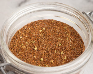 Mexican spice blend close up